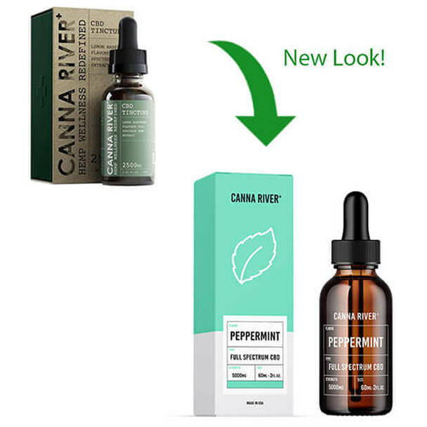 anna River - CBD Tincture - Full Spectrum Peppermint - 5000mg Image